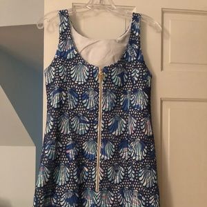 Lilly Pulitzer Dresses - NWOT Lilly Pulitzer Bay Blue Shell Eyelet Shift Lilly Pulitzer Dresses - NWOT Lilly Pulitzer Bay Blue Shell Eyelet Shift